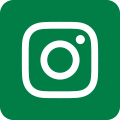 Instagram Icon with Green Background